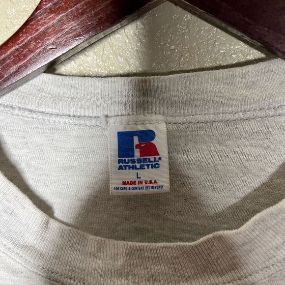 American Vintage 90s Russell Athletic WSU Cougars T Shirt Large - Picture 4 of 4